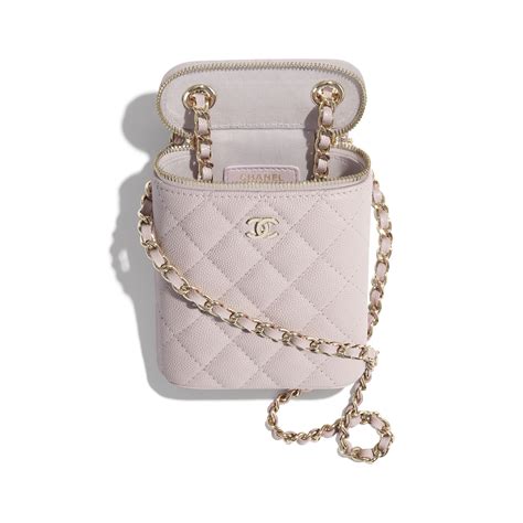 chanel braid chain|Long vanity with chain, Grained calfskin & gold.